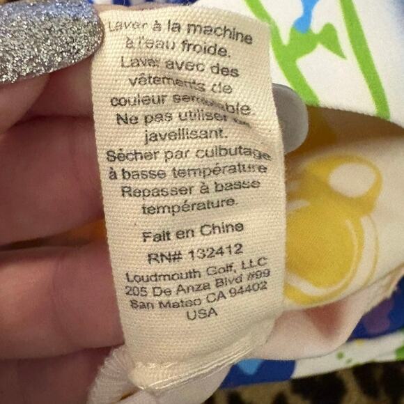 Loudmouth Golf Sports Men’s Golf Shorts 32 Paint Splatter Bright Colors Preppy - Picture 10 of 11